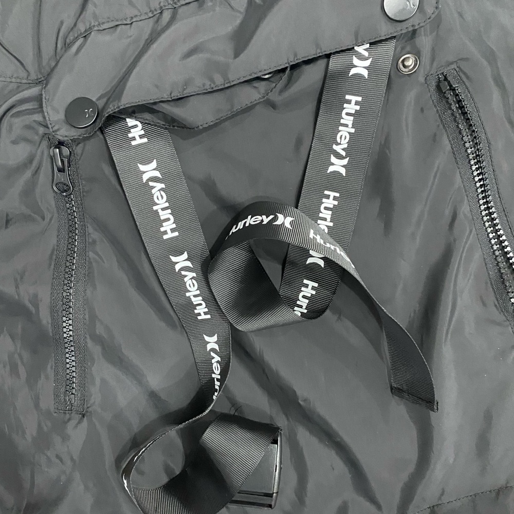 Hurley Black Active / Track Jacket - image 4